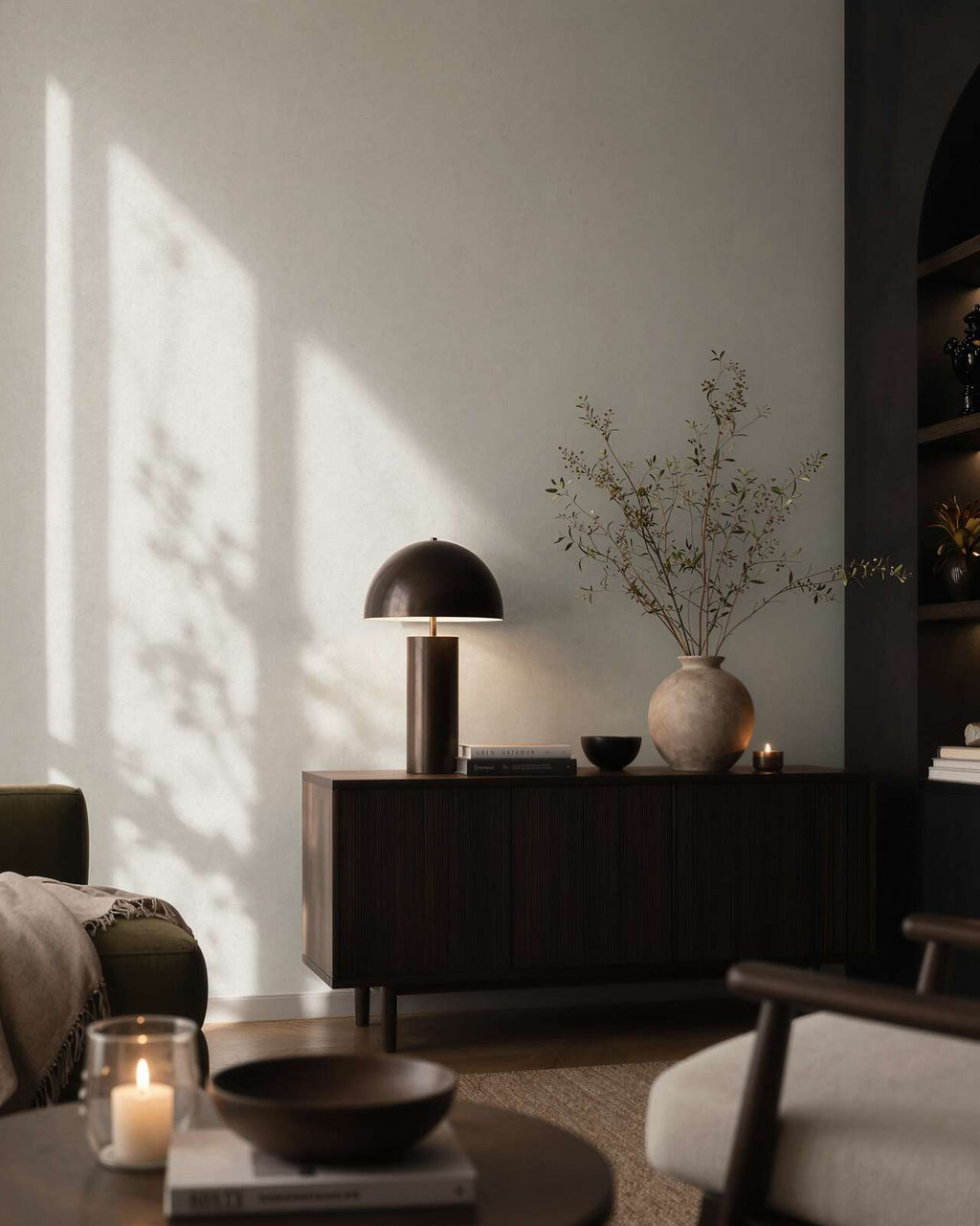 The Saffron Nook | Smoked Grey Luxe