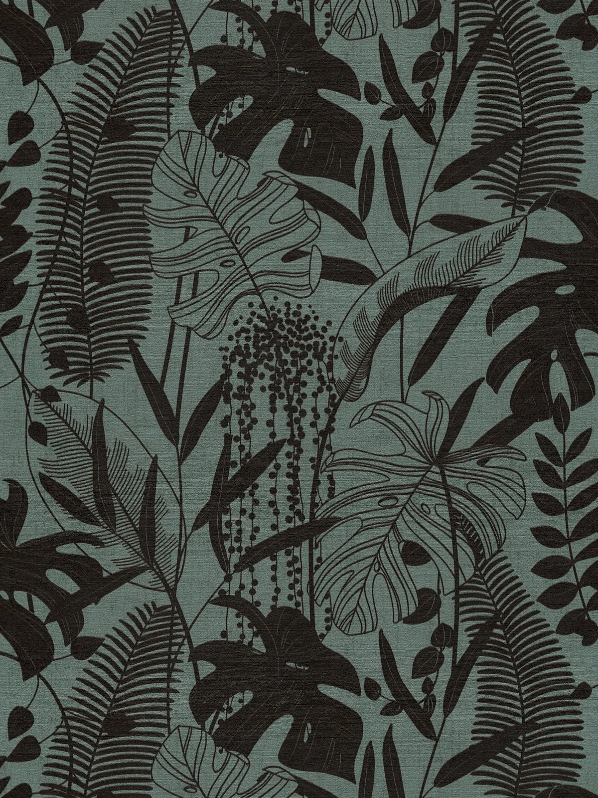 The Onyx Gazebo | Deep Black & Sage Luxe