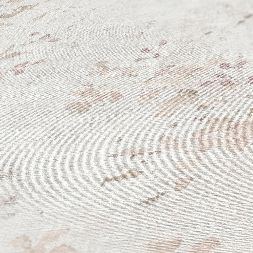 Close up of the surface texture of The Forget-me-not Almanac | Warm Beige & Bronze Luxe in warm beige & bronze