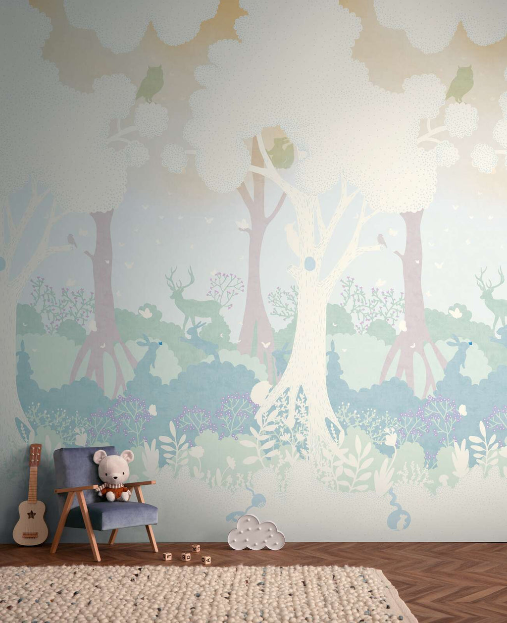 The Coastal Nursery | Aqua Sand Luxe