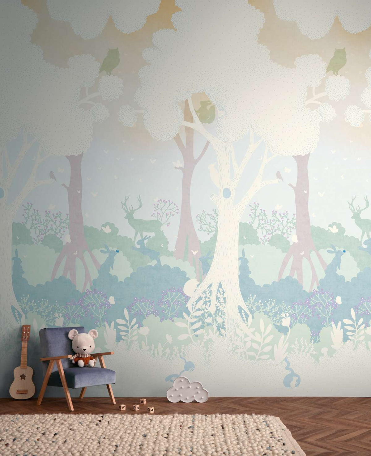 The Coastal Nursery | Aqua Sand Luxe
