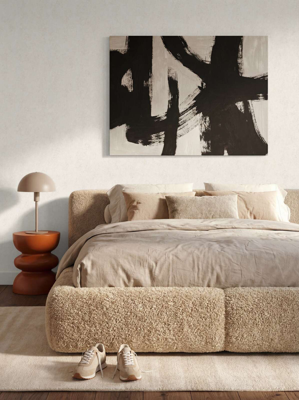 The Bracken Nook | Warm Beige & Smoked Grey Luxe
