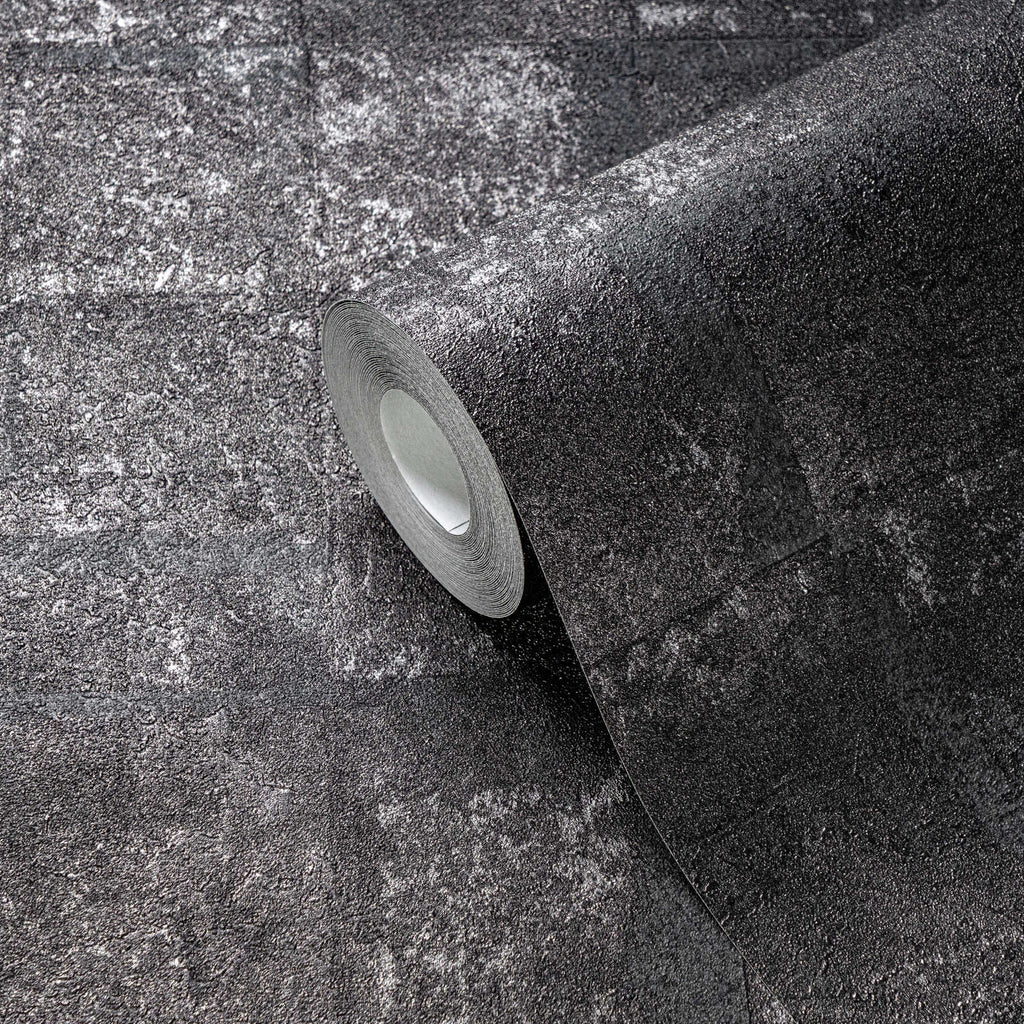 The Low Tide Cloth | Deep Black & Smoked Grey Luxe
