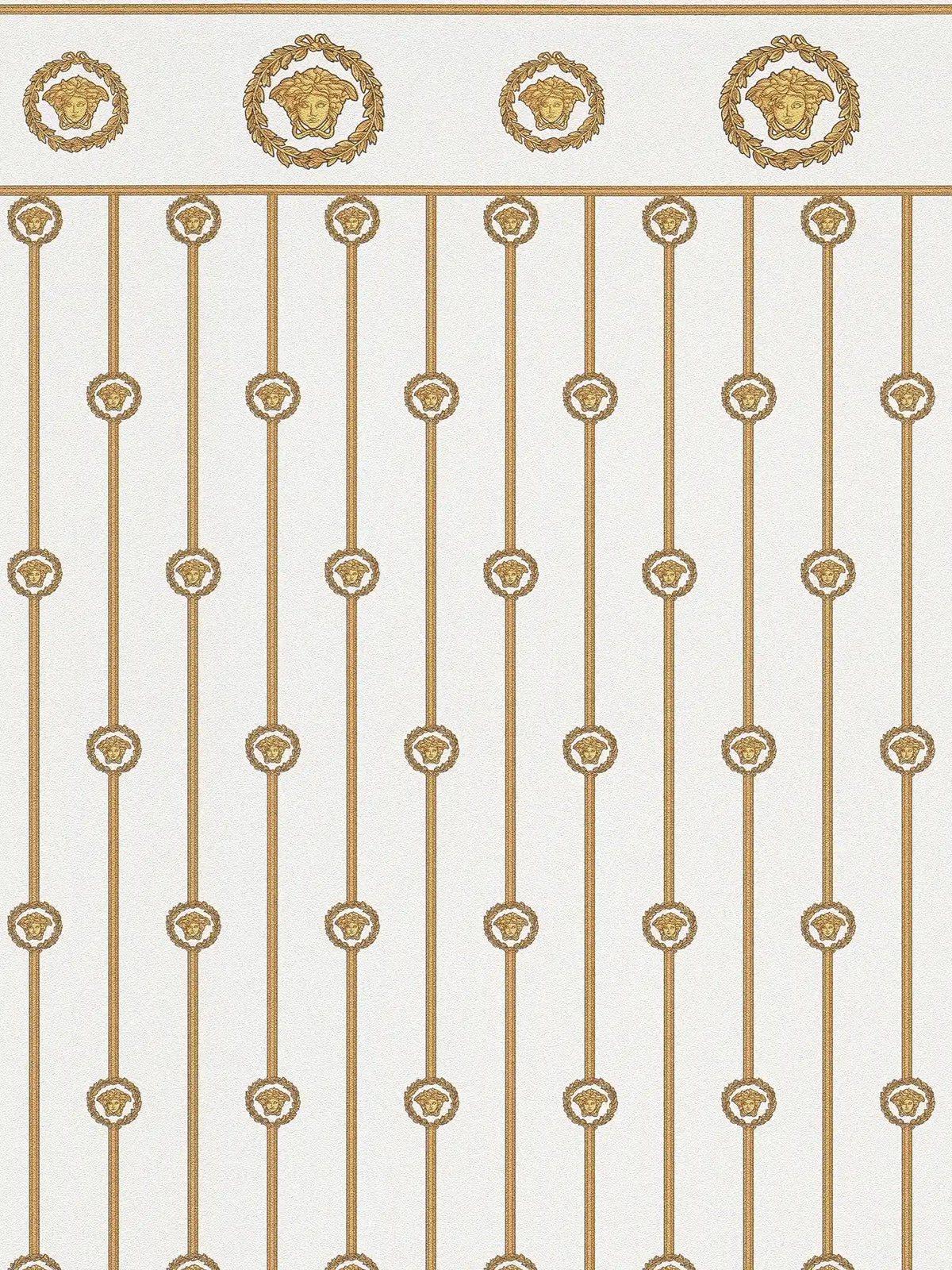 The Gilded Lattice | Luminous White & Sun-Kissed Gold Luxe