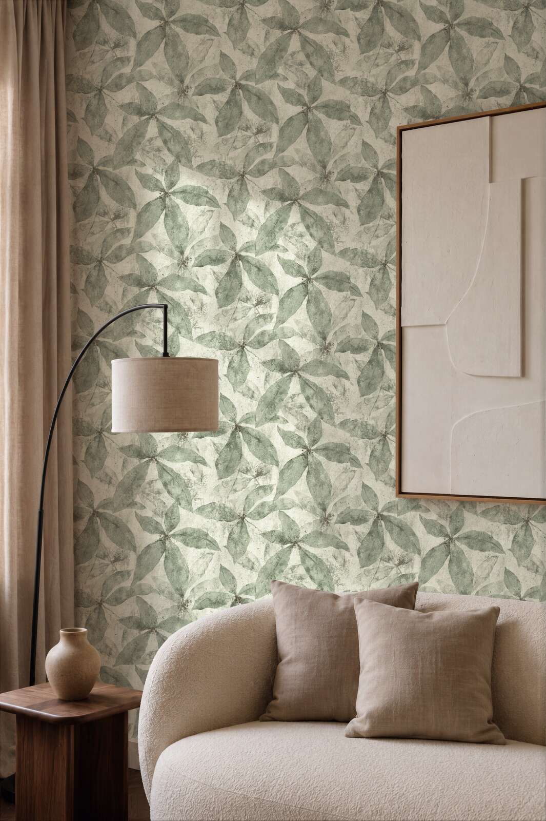 The Linen Cloister | Cream & Sage Luxe