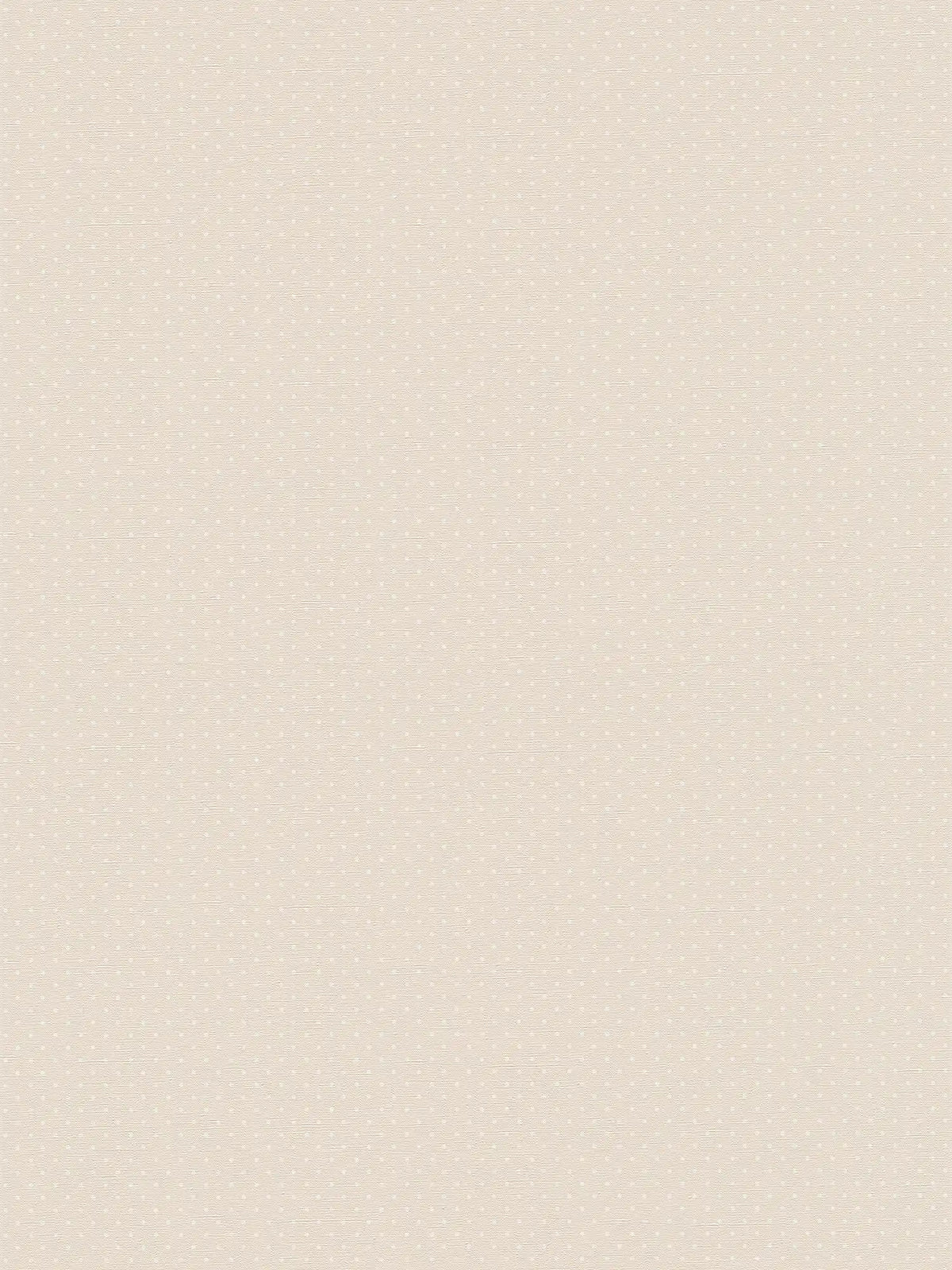 Flat view of the warm beige & cream pattern repeat of The Cartouche Landing | Warm Beige & Cream Luxe