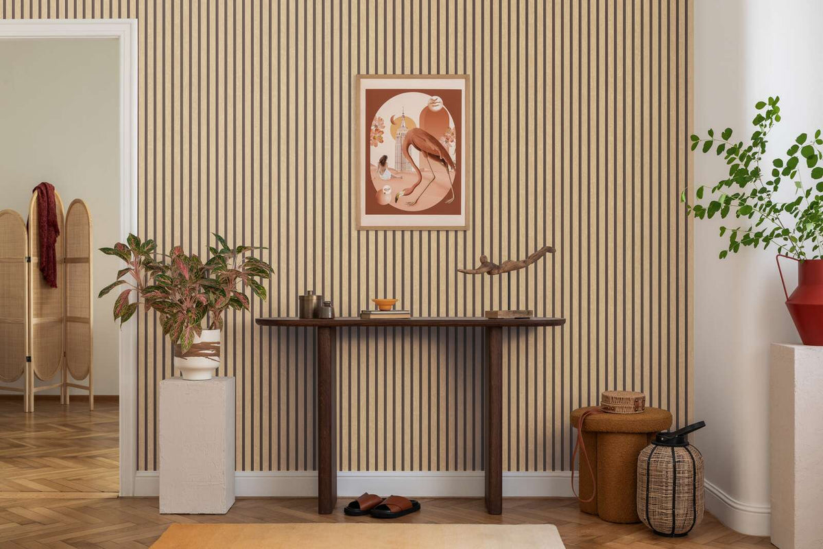 The Heather Ambulatory | Warm Beige & Deep Black Luxe