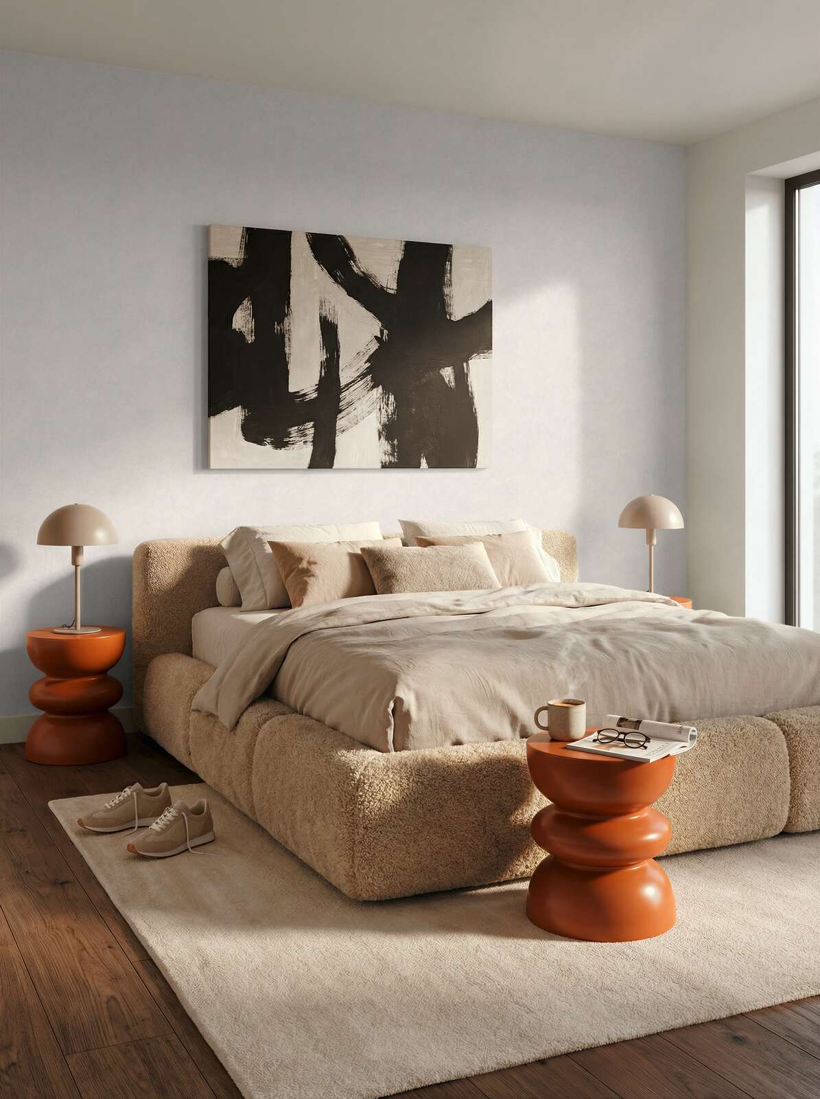 The Azure Ledger | Earthy Brown & Smoked Grey Luxe
