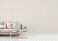 The Arabesque Hall | Sage & Blush Luxe wallpaper shown hung on a styled interior wall (official room photo)
