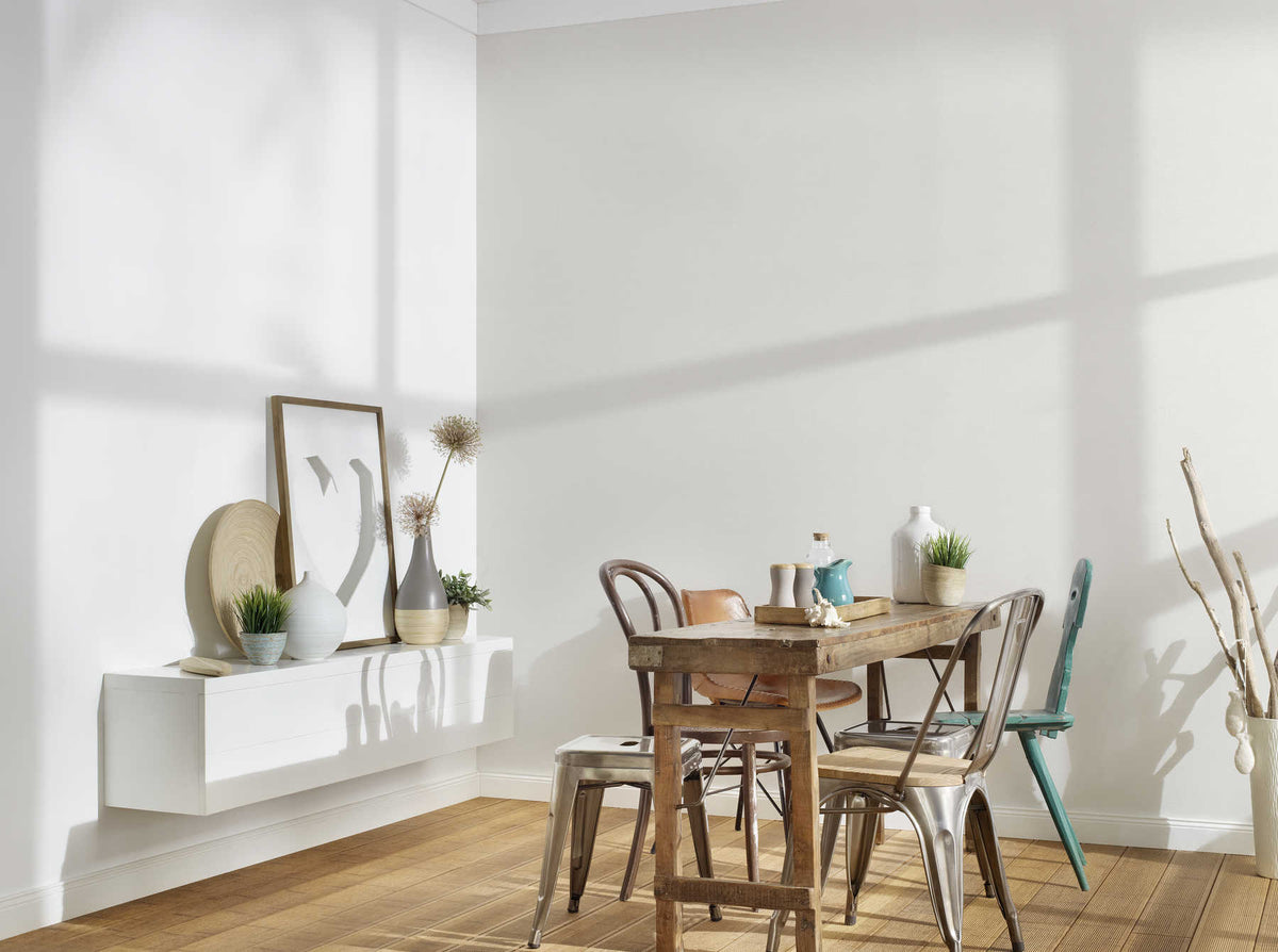 The Basalt Atrium | Cream & Luminous White Luxe