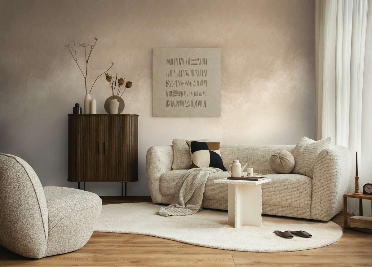 The Lilac Nook | Cream & Smoked Grey Luxe