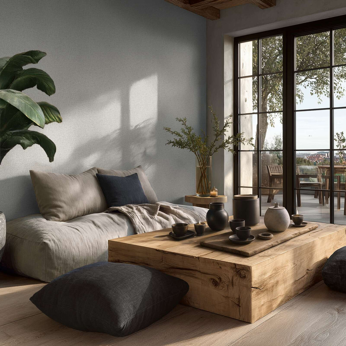 The Canvas Salon | Smoked Grey & Luminous White Luxe