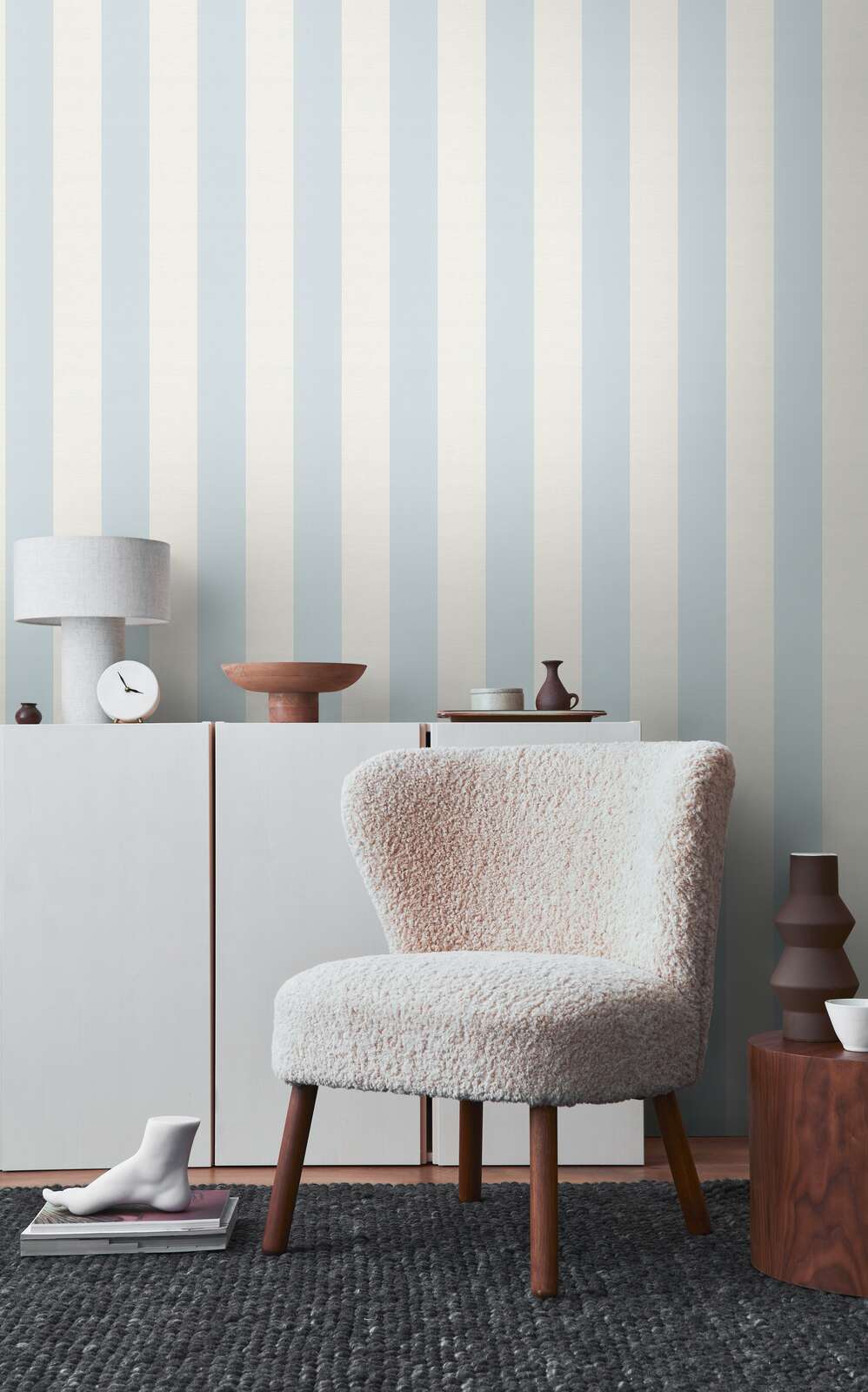 The Bayleaf Portico | Azure & Luminous White Luxe