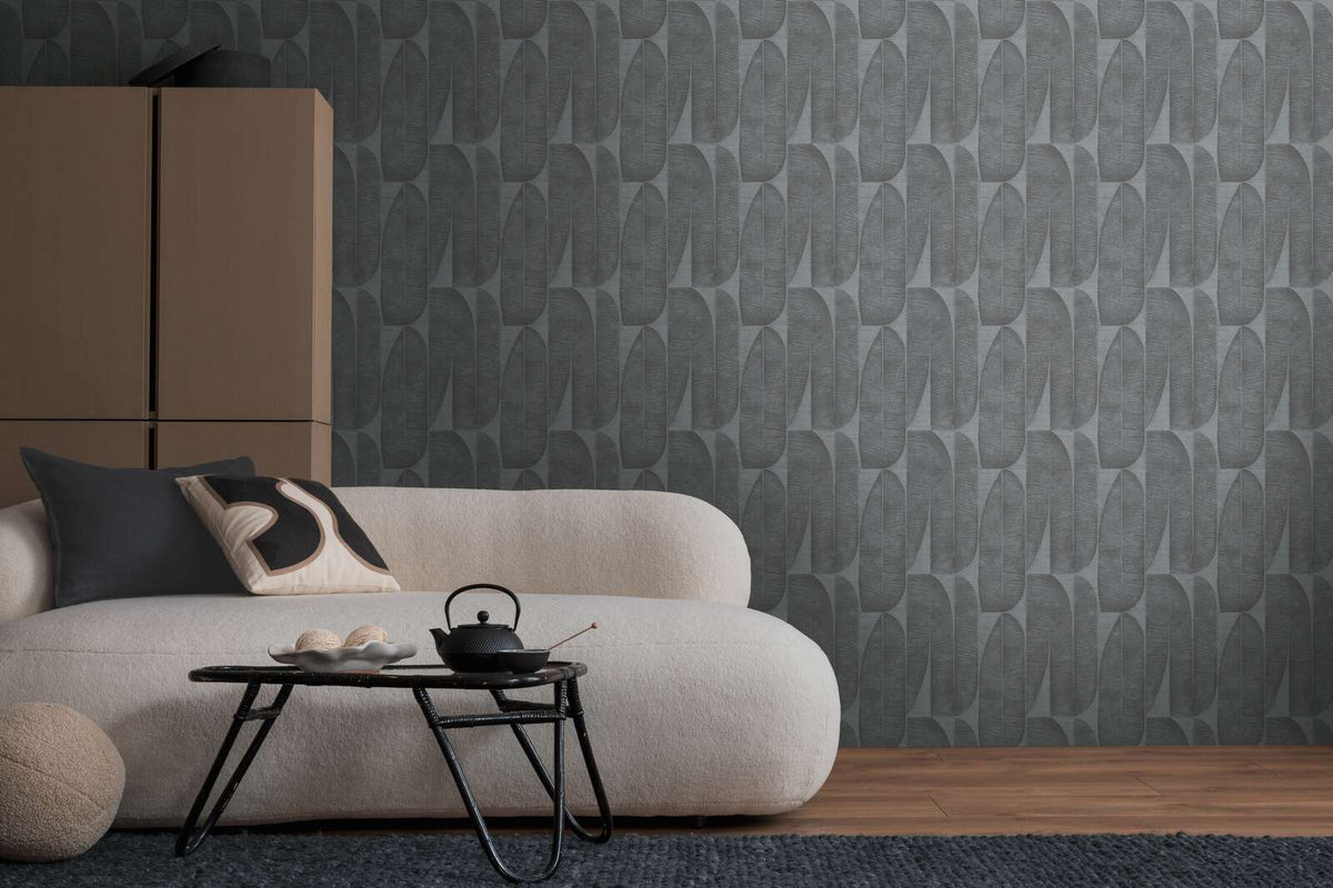 The Azure Ledger | Deep Black & Smoked Grey Luxe