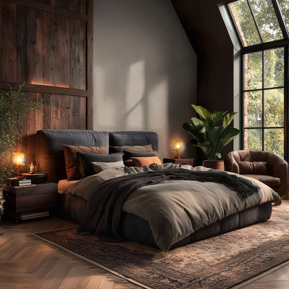 The Briar Chapel | Earthy Brown & Smoked Grey Luxe