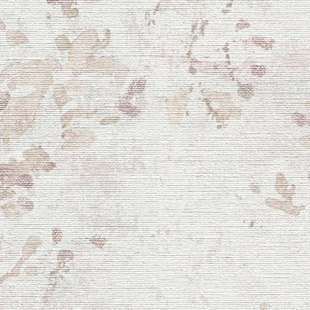 Detail of the design on The Forget-me-not Almanac | Warm Beige & Bronze Luxe, warm beige & bronze colourway