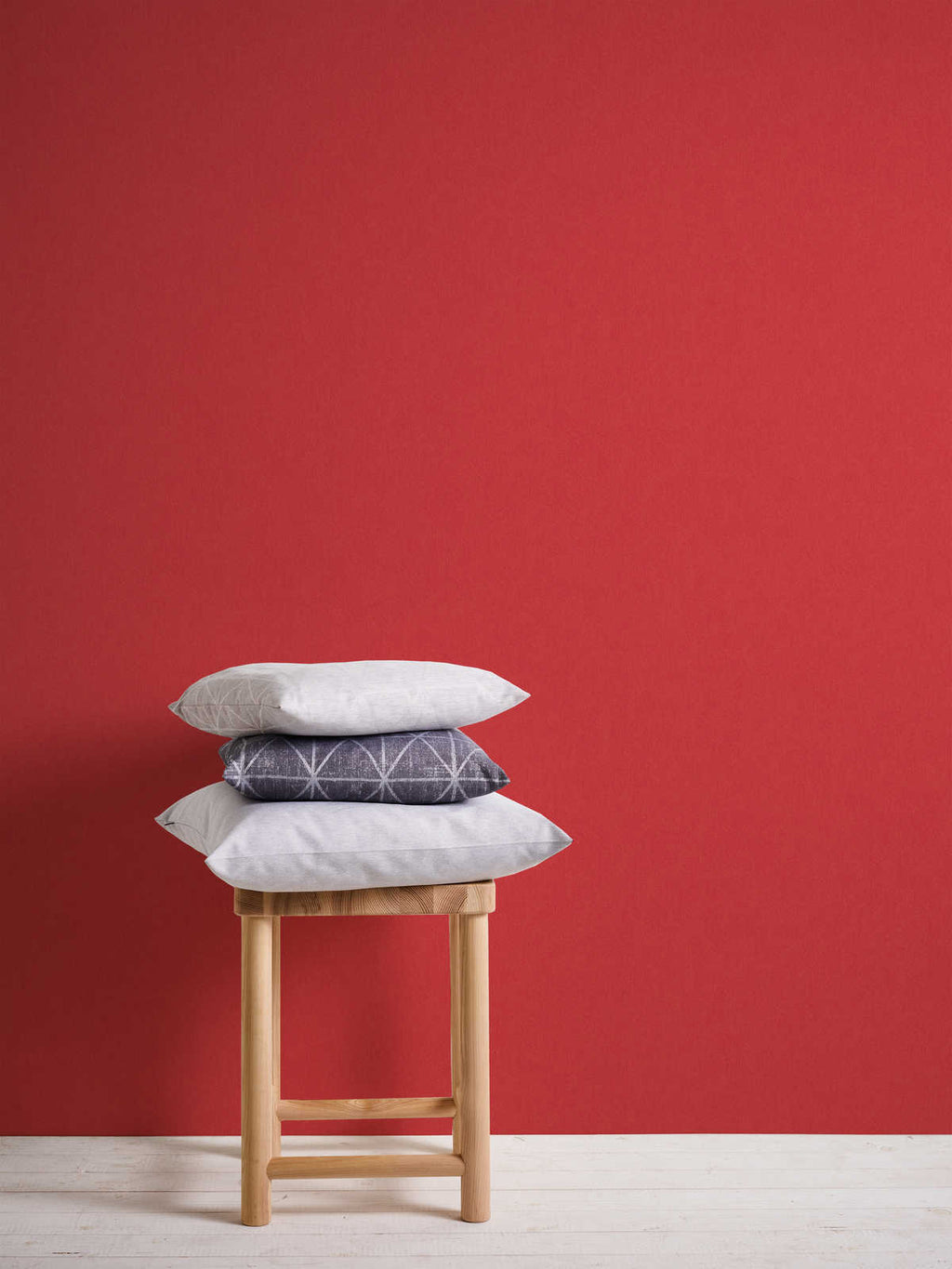The Elm Atelier Luxe — Red hung-wall roomshot