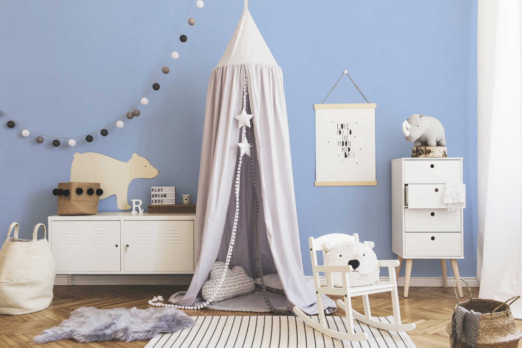The Elm Atelier Luxe — Blue 383259 hung-wall roomshot