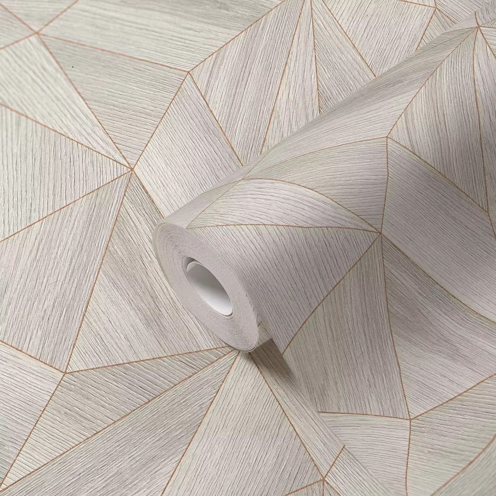 The Roseate Slate | Rose Gold Geometric Luxe