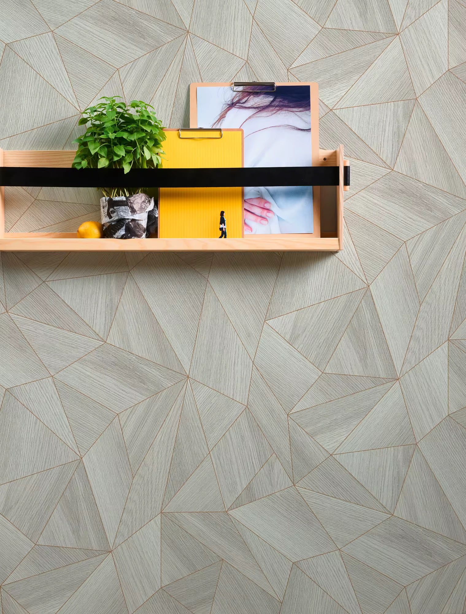 The Roseate Slate | Rose Gold Geometric Luxe