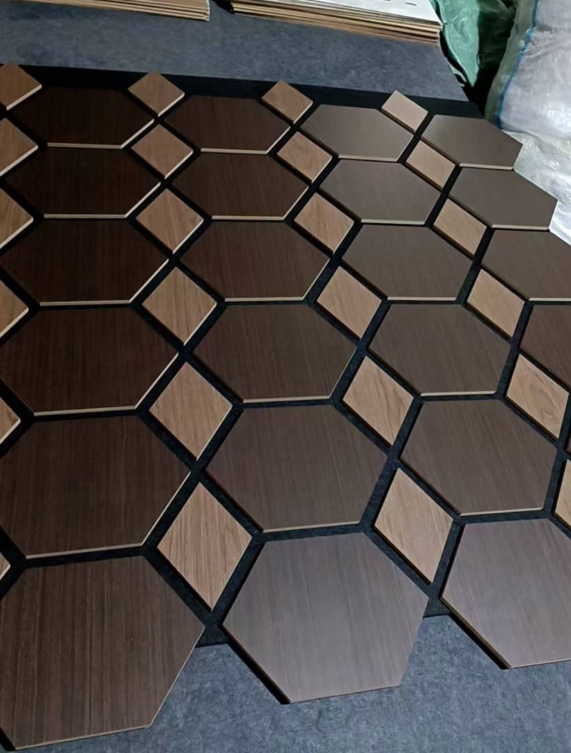 Hexagonal Acoustic Wall Panels