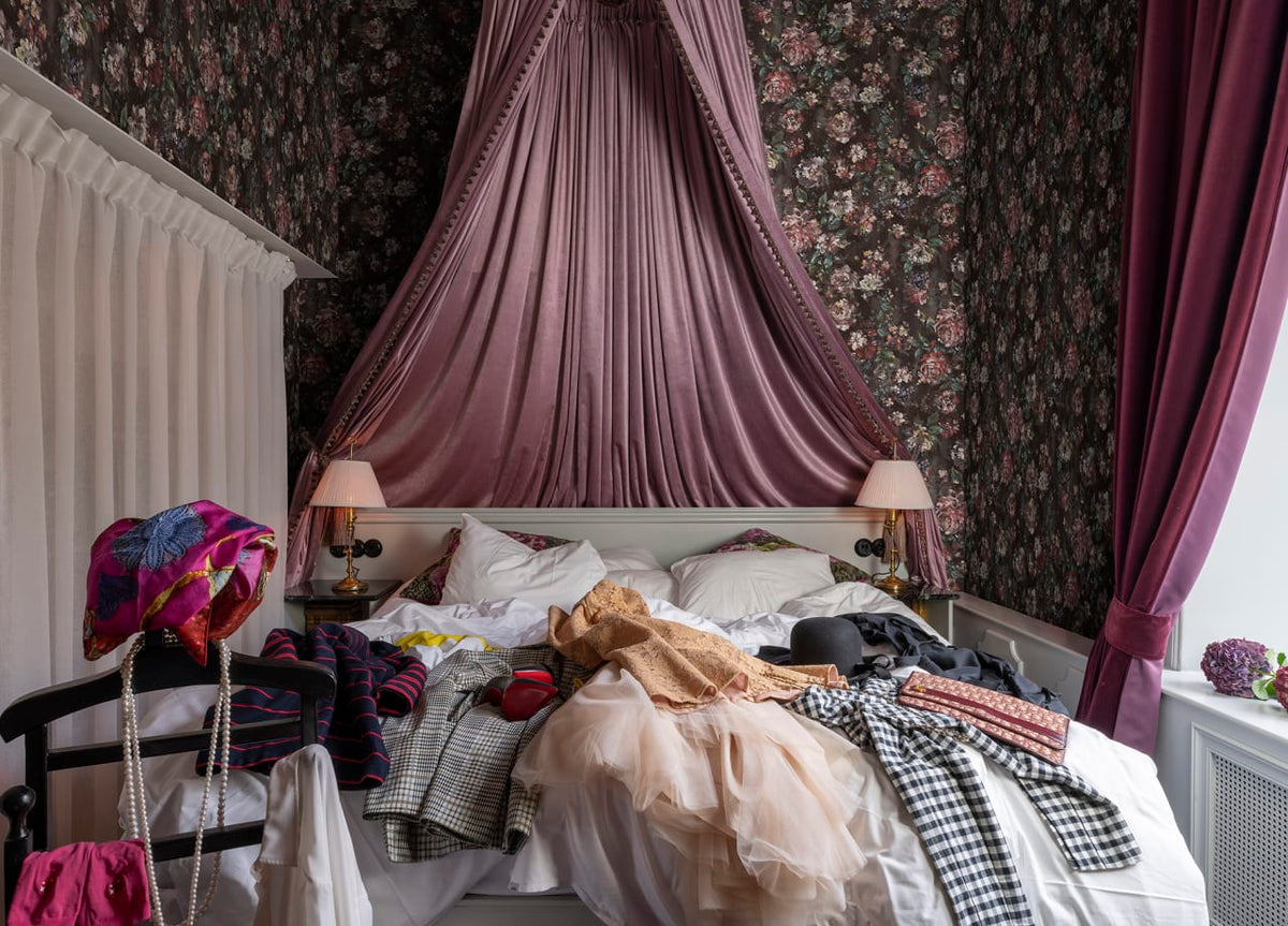 The Jardin Plush | Red Velvet Luxe