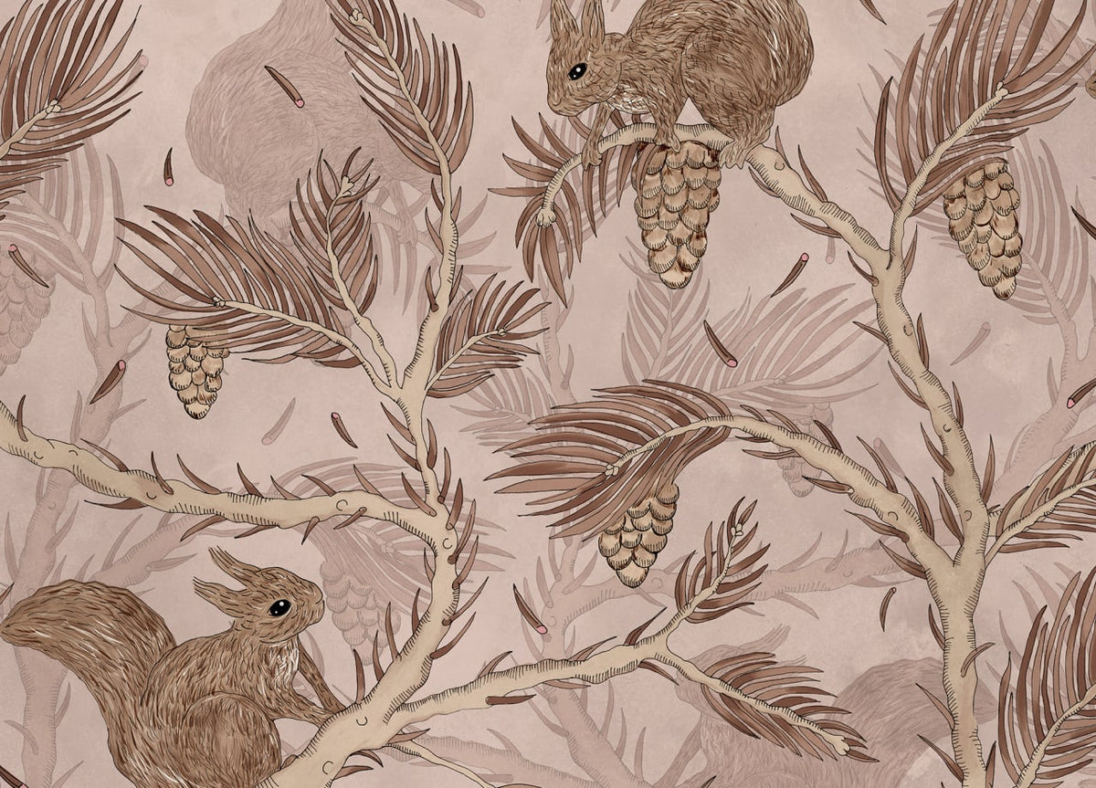 The Squirrel Peak | Pink Luxe