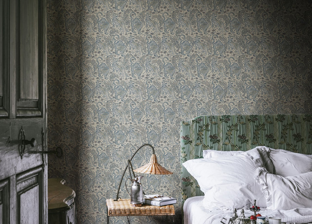 The Tiger Brocade | Sand Luxe