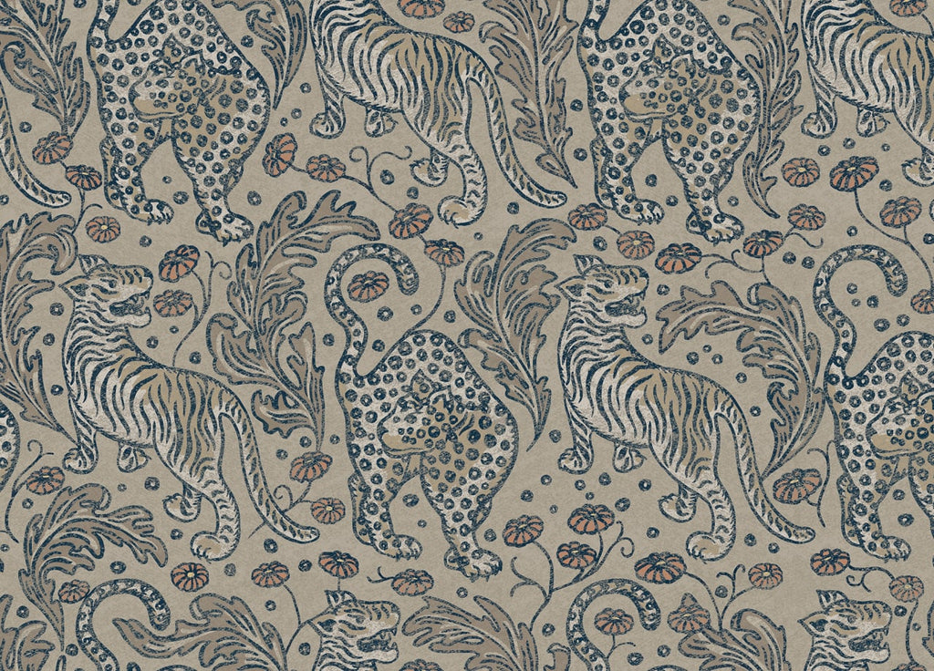 The Tiger Brocade | Sand Luxe