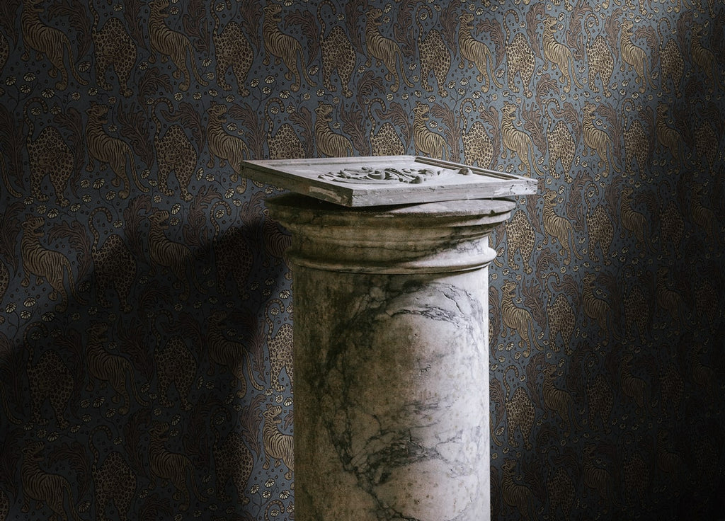 The Tiger Brocade | Midnight Luxe