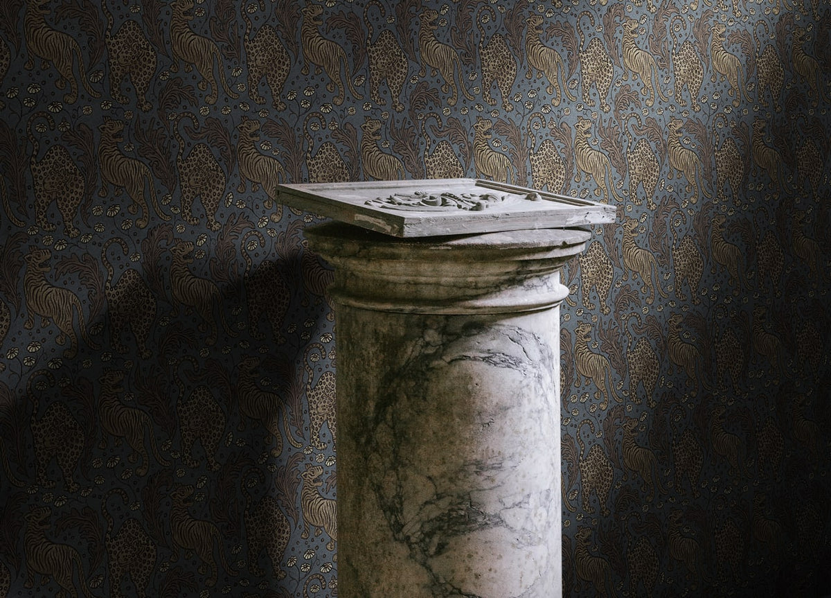 The Tiger Brocade | Midnight Luxe