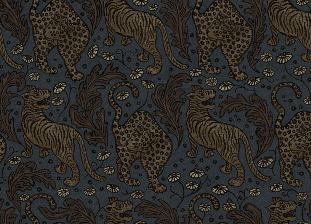 The Tiger Brocade | Midnight Luxe