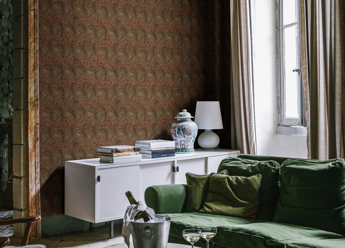The Tiger Brocade | Velvet Luxe