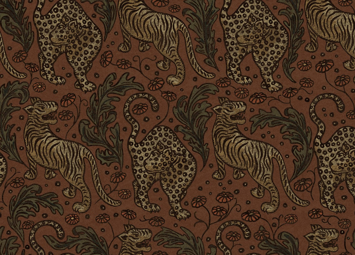 The Tiger Brocade | Velvet Luxe