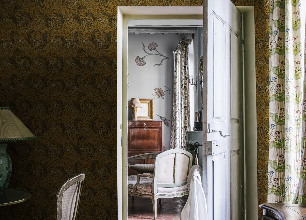 The Tiger Brocade | Saffron Luxe