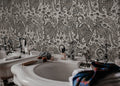 The Tiger Brocade | Graphite Luxe