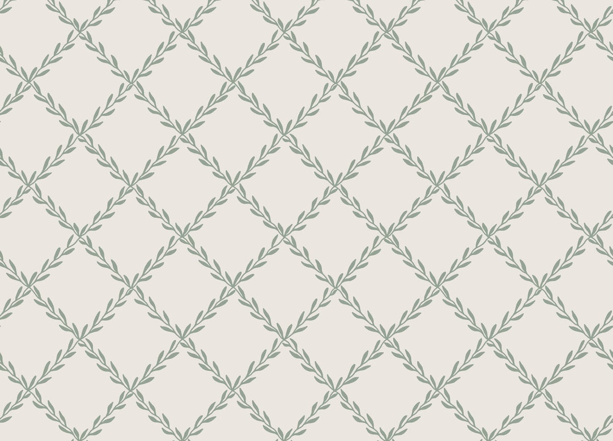 The Trellis Garden | Forest Green Luxe