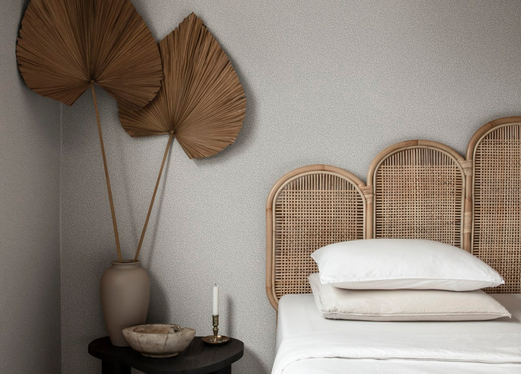The Leaf Lattice | Misty Blue Luxe
