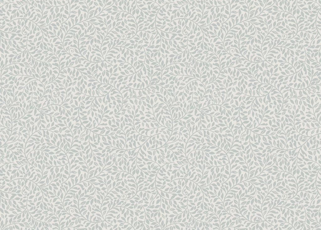 The Leaf Lattice | Misty Blue Luxe
