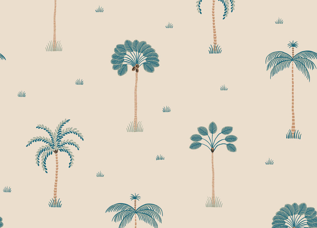 The Palm Needle | Misty Blue Luxe