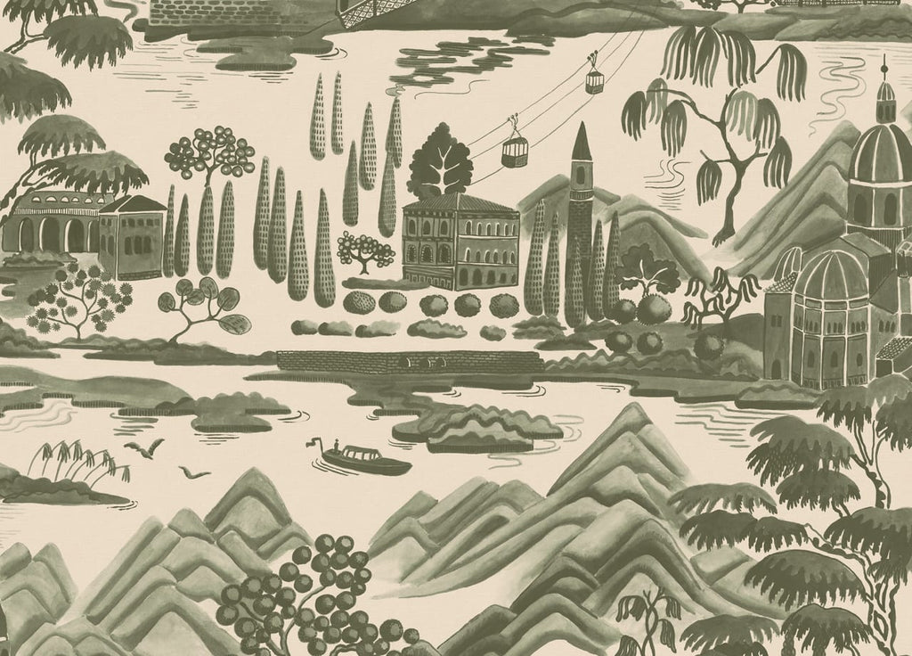 The Lake Vista | Forest Green Luxe