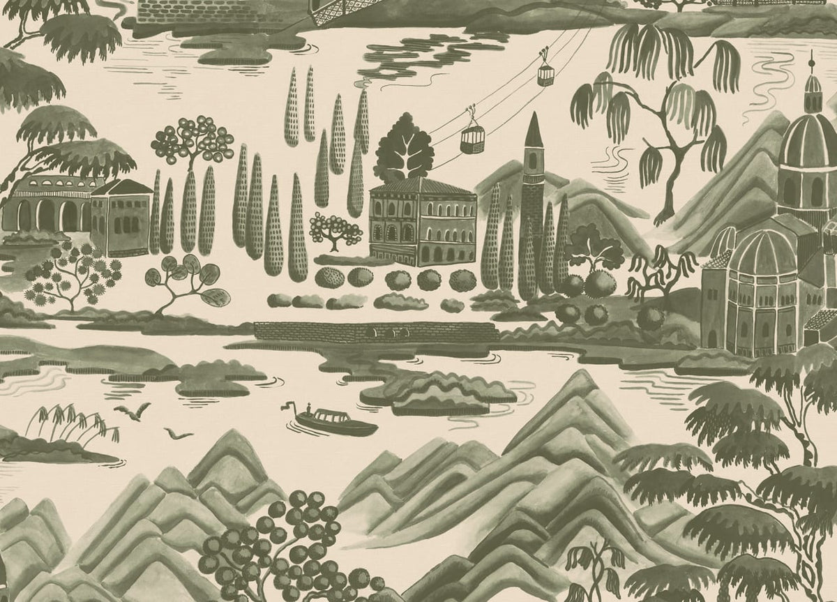 The Lake Vista | Forest Green Luxe