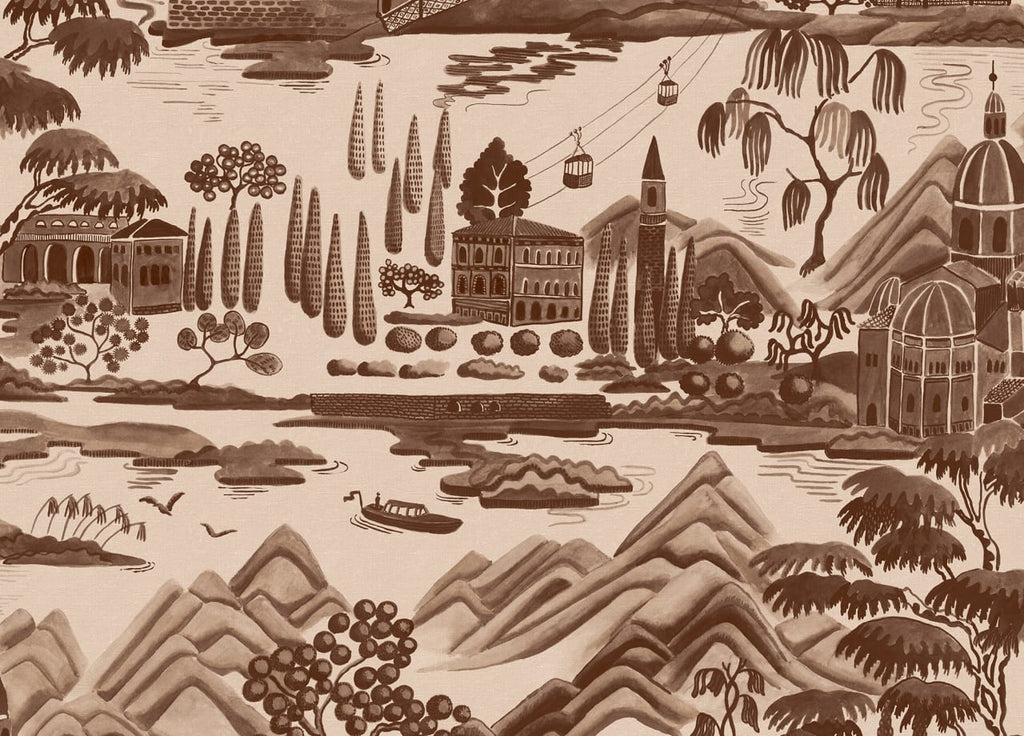 The Lake Vista | Brown Luxe