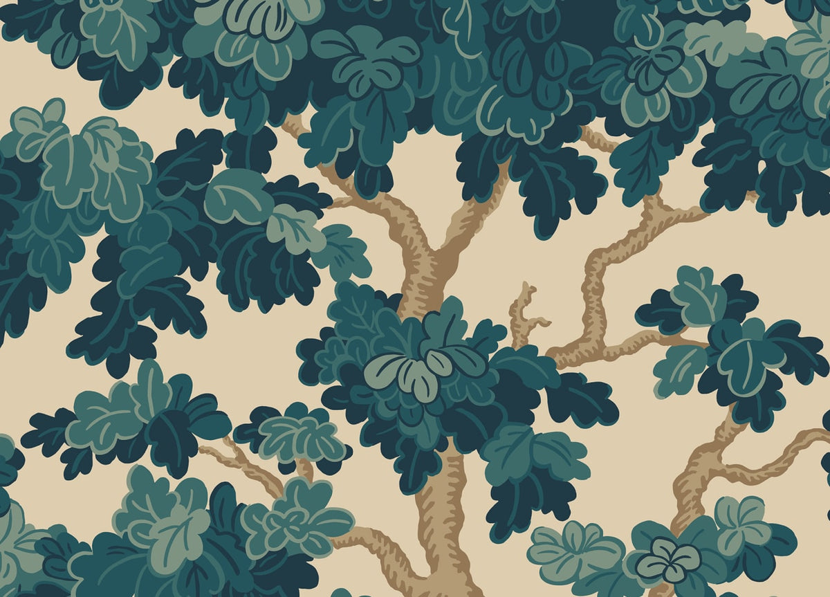 The Oak Cloister | Teal Luxe