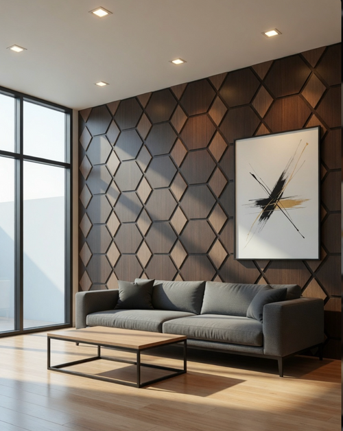 Hexagonal Acoustic Wall Panels