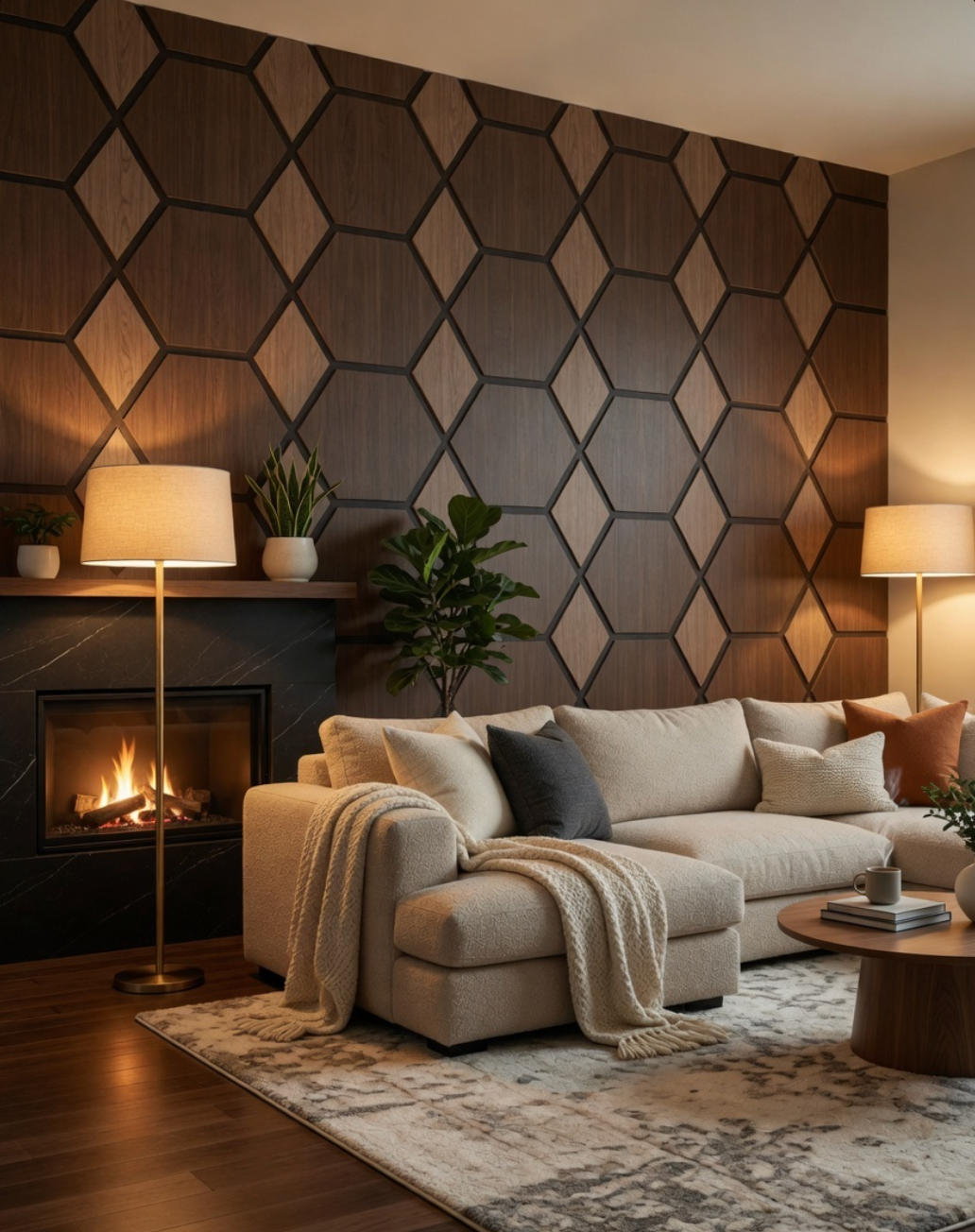 Hexagonal Acoustic Wall Panels