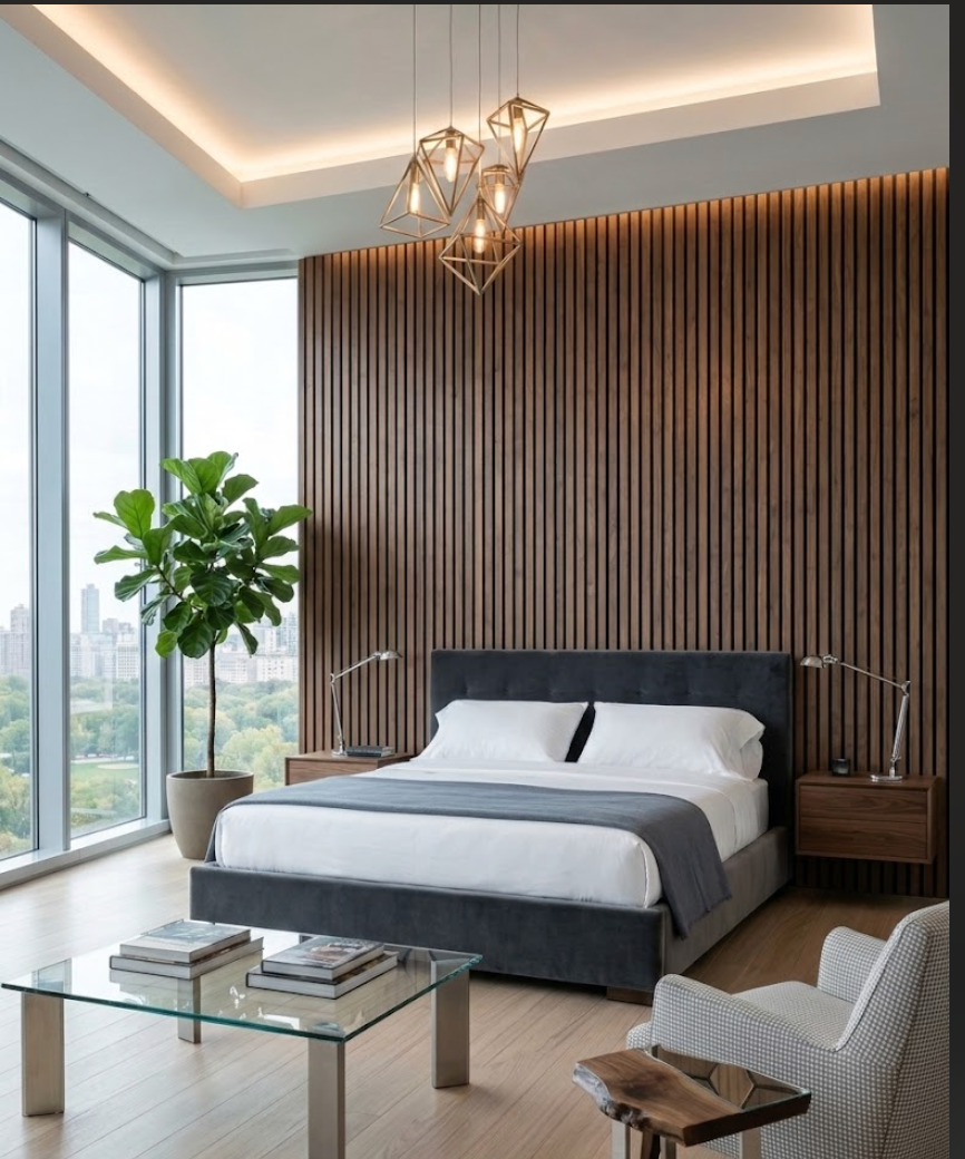 Walnut Acoustic Wall Panels