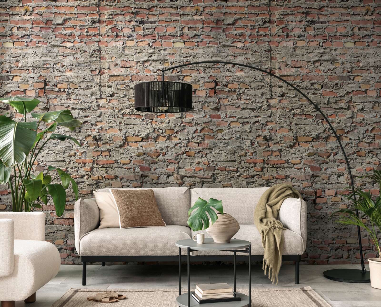 The Urban Loft | Industrial Brick & Smoked Grey Luxe