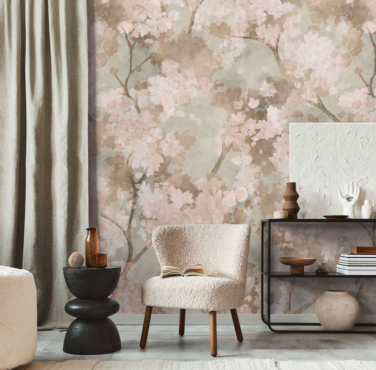 The Harbour Nook | Warm Beige & Smoked Grey Luxe