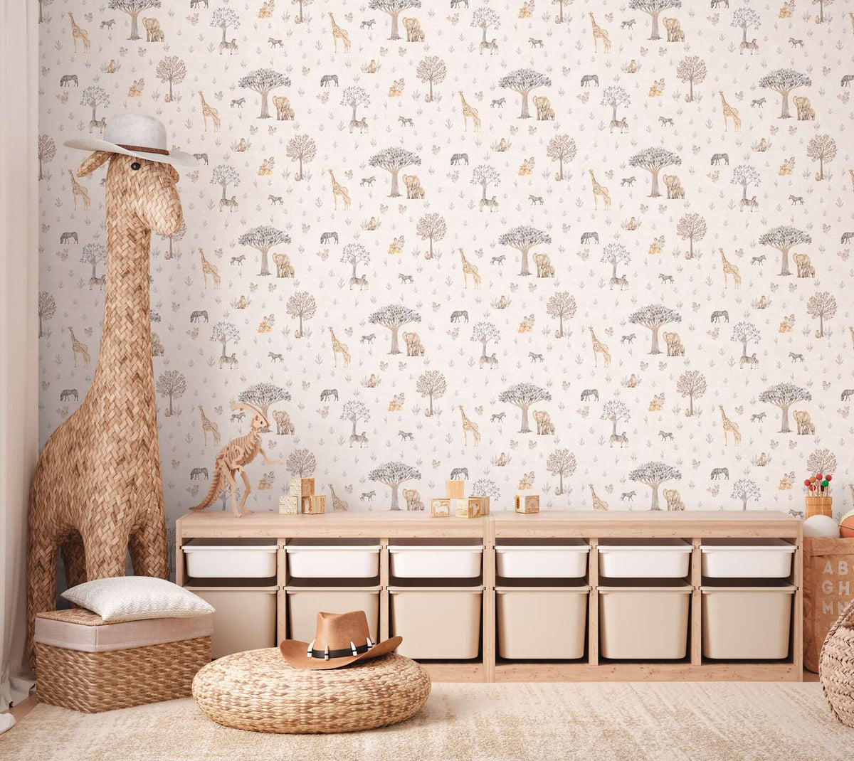 The Paper Lantern | Warm Beige & Smoked Grey Luxe